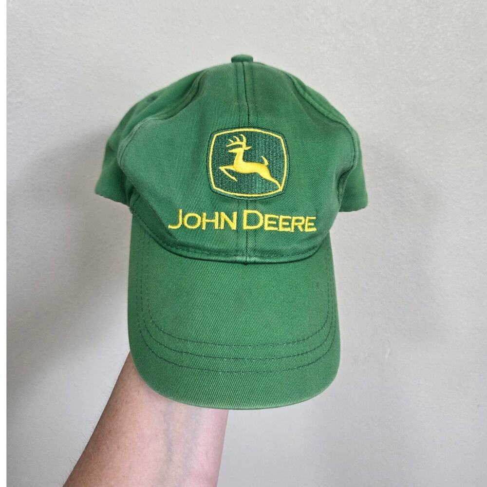 John Deere Embroidered Green & Yellow Hat Small/Medium